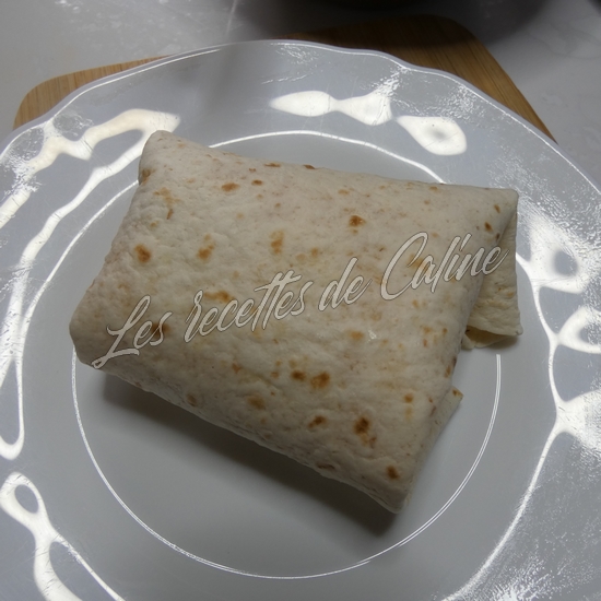 Wrap au poulet et frit à l'air fryer09