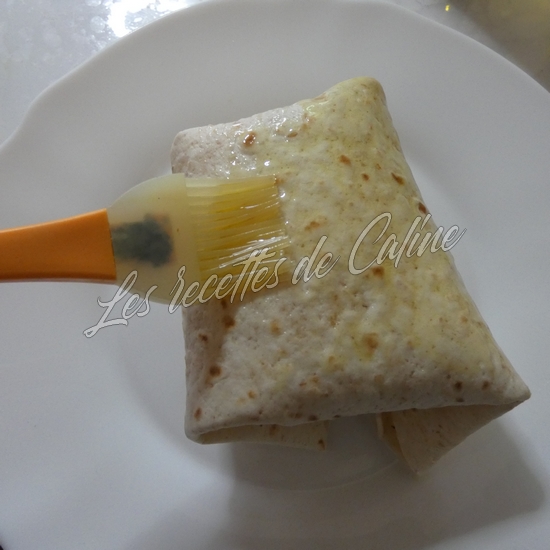 Wrap au poulet et frit à l'air fryer10