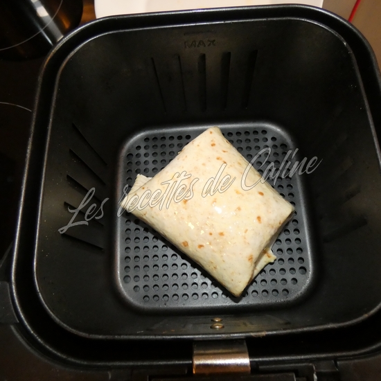 Wrap au poulet et frit à l'air fryer11
