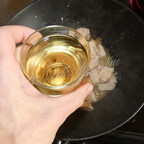 Emince de poulet a la moutarde et à la creme09