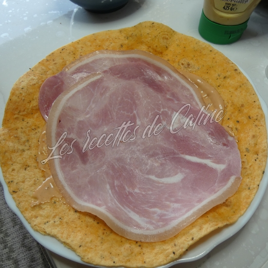 wrap au jambon a l'air fryer05