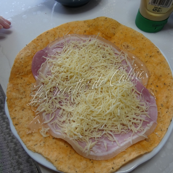 wrap au jambon a l'air fryer06