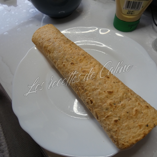 wrap au jambon a l'air fryer07