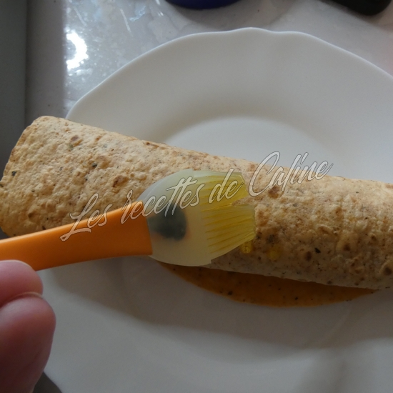 wrap au jambon a l'air fryer08