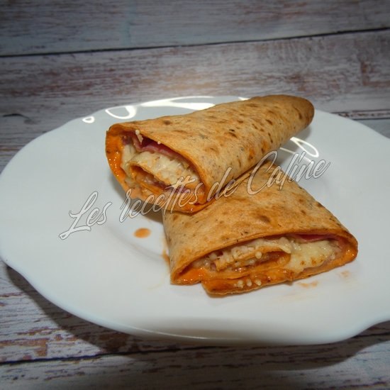 wrap au jambon a l'air fryer09