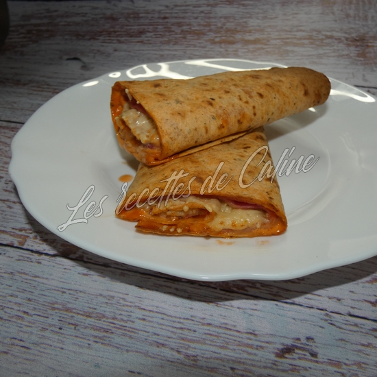 wrap au jambon a l'air fryer10