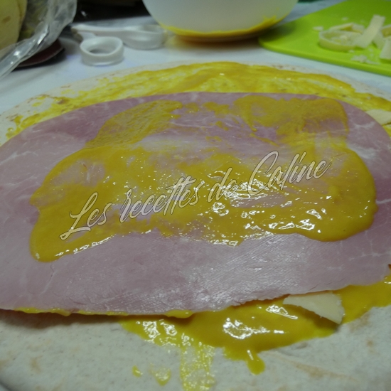 Wrap au jambon et cheddar09