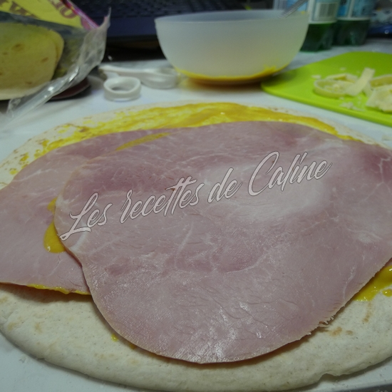 Wrap au jambon et cheddar10