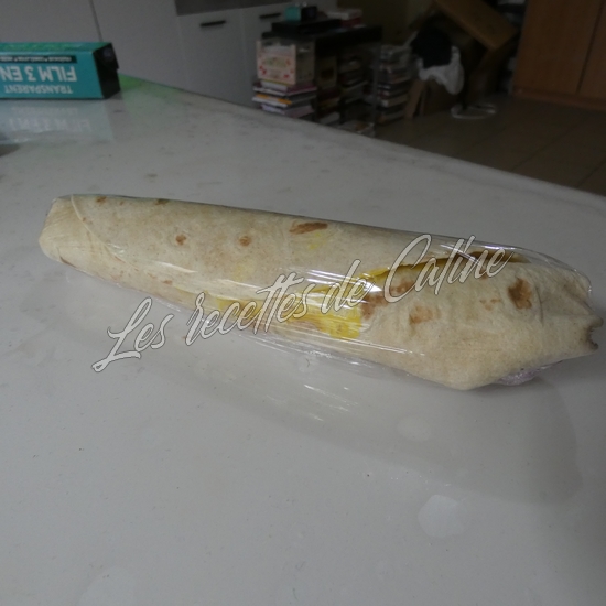 Wrap au jambon et cheddar11