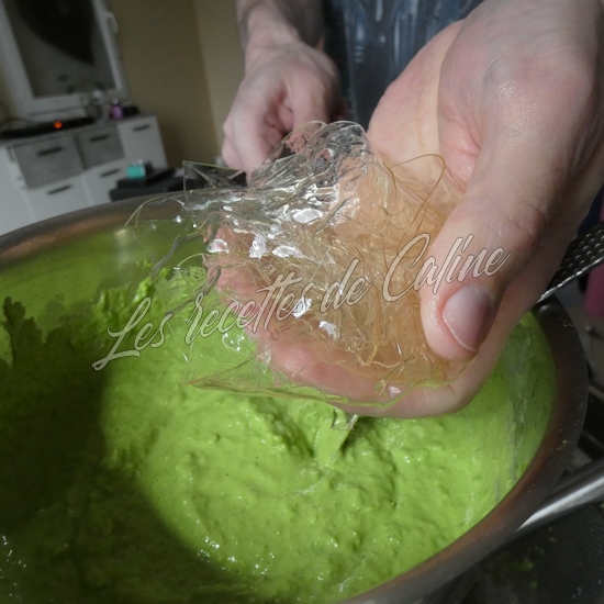 Bavarois de petits pois aux crevettes14