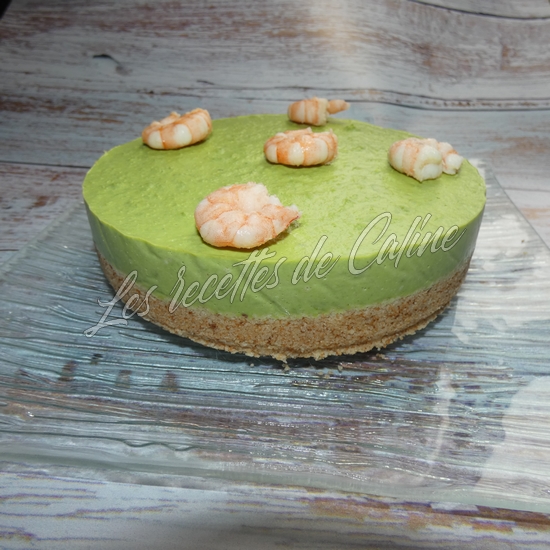 Bavarois de petits pois aux crevettes20