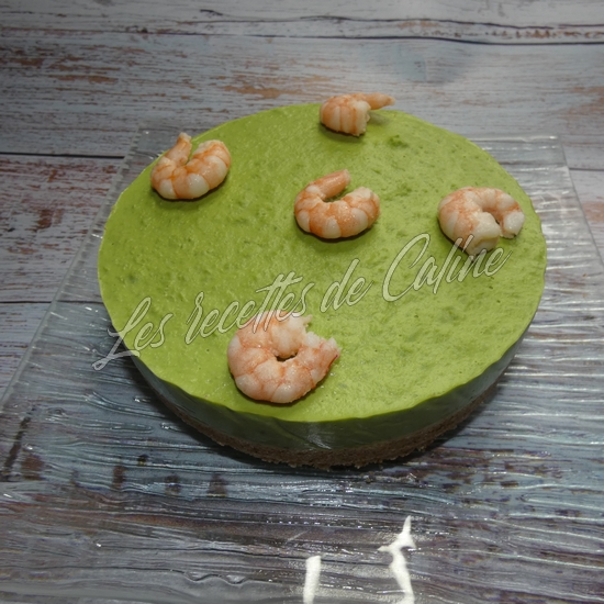 Bavarois de petits pois aux crevettes21