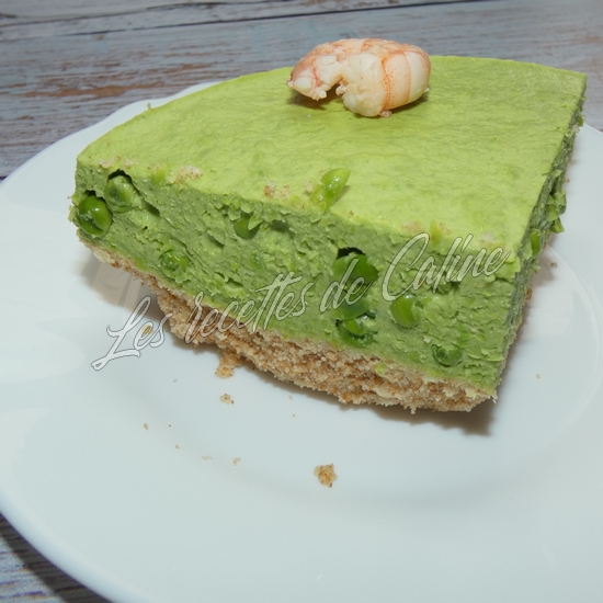 Bavarois de petits pois aux crevettes22