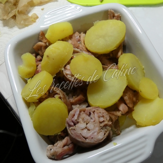 Gratin d'andouillette et pomme de terre07