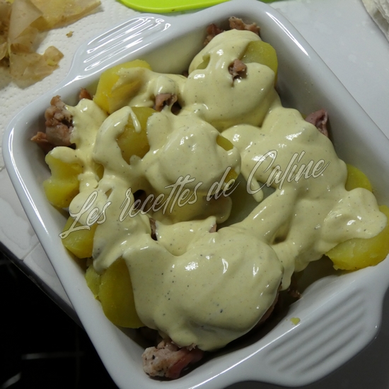 Gratin d'andouillette et pomme de terre11