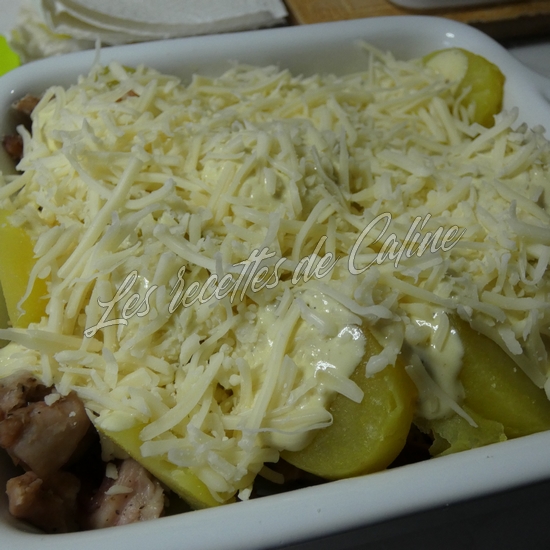 Gratin d'andouillette et pomme de terre12