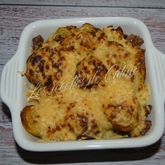 Gratin d'andouillette et pomme de terre14