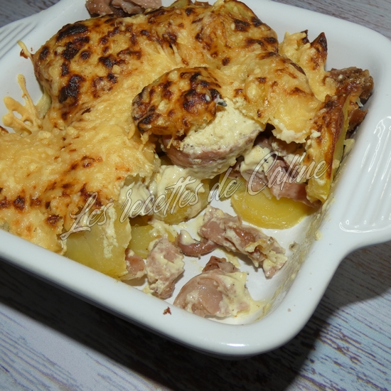 Gratin d'andouillette et pomme de terre15