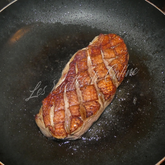 Magret de canard sauce au miel04