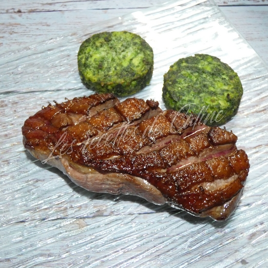 Magret de canard sauce au miel11