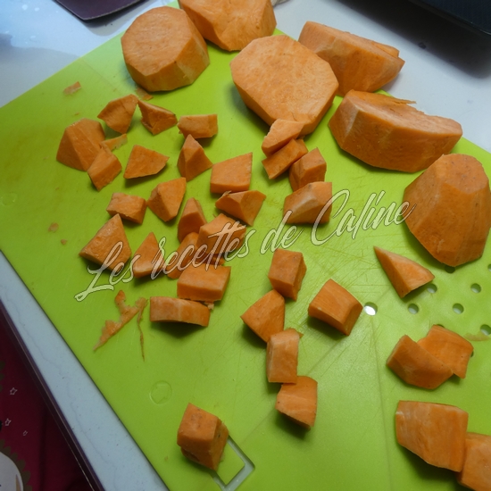 salade de patates douces rôties et haricots verts01