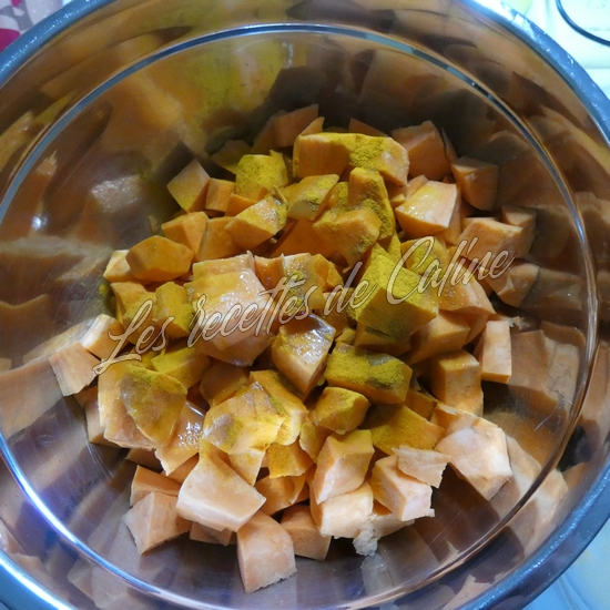 salade de patates douces rôties et haricots verts05