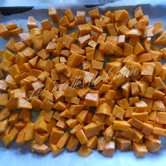 salade de patates douces rôties et haricots verts06