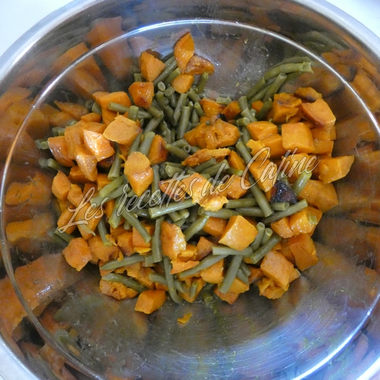 salade de patates douces rôties et haricots verts11