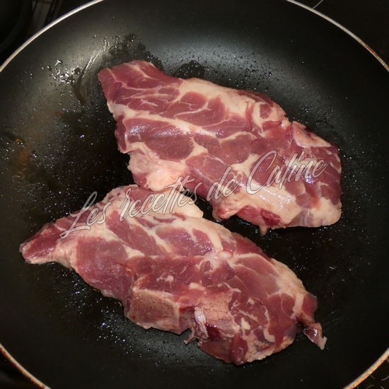 Côte de porc au gouda01
