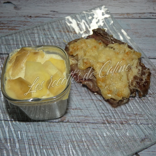 Entrecôte à la lyonnaise & petits gratin dauphinois à la multidelice11