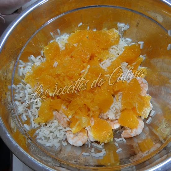 Salade de riz aux crevettes, orange et noix de cajou06