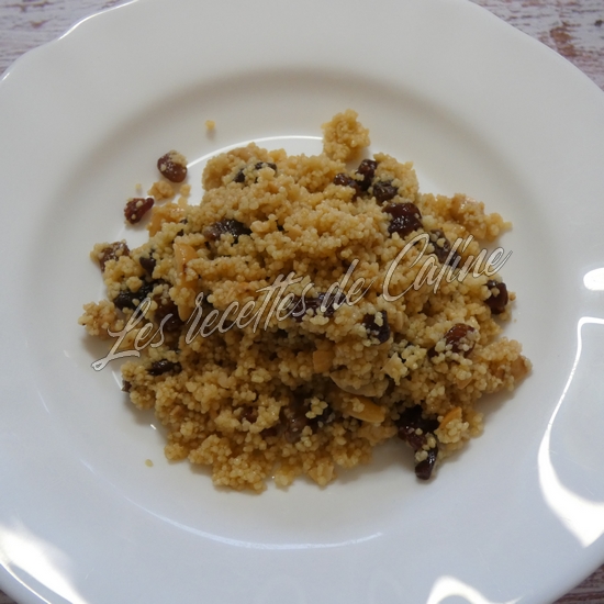 Salade de semoule aux raisins sec et aux noix de cajou14