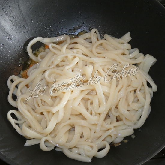 Côtes de Porc marinées (Teriyaki maison) et Nouilles udon maison sautées11