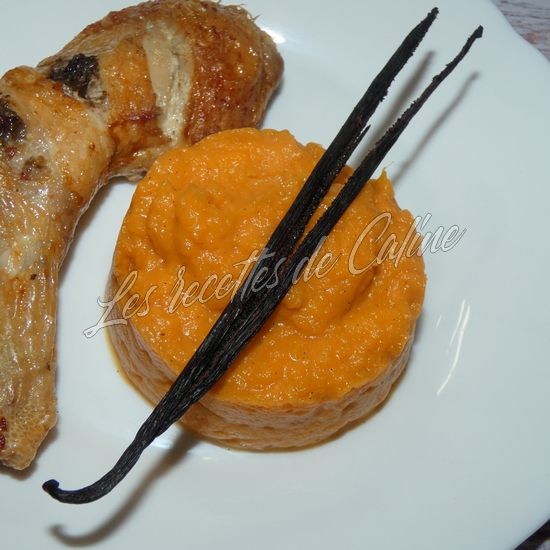 Purée de patates douces à la vanille10