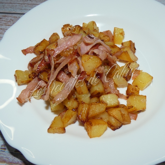 Pommes de terre sautées au bacon et à l’oignon13