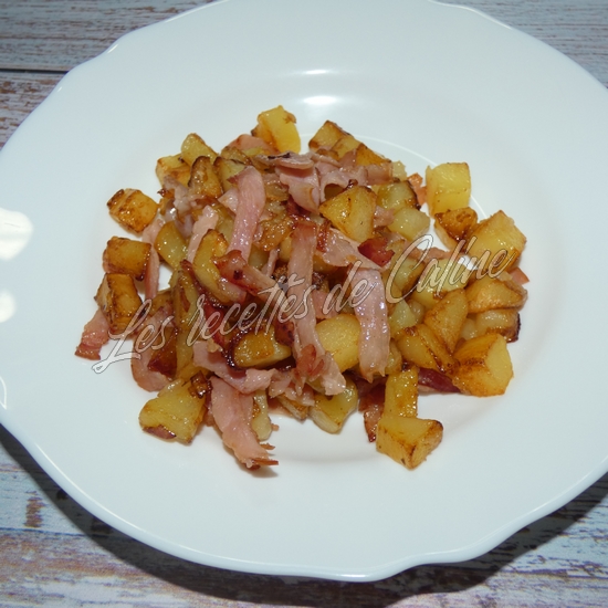 Pommes de terre sautées au bacon et à l’oignon14