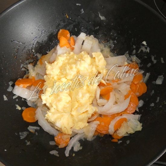 Chou sauté aux oeufs08