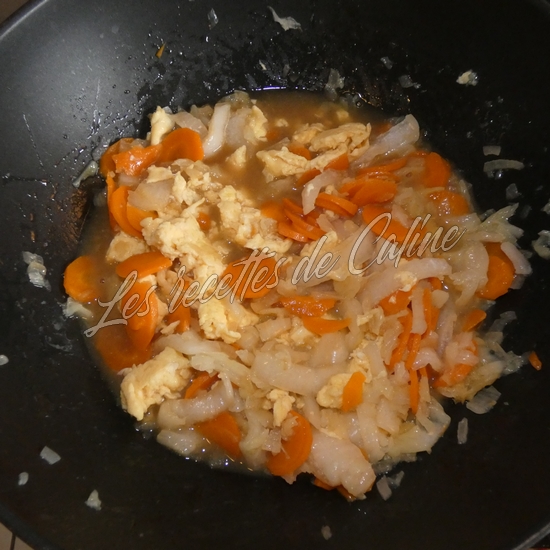 Chou sauté aux oeufs11