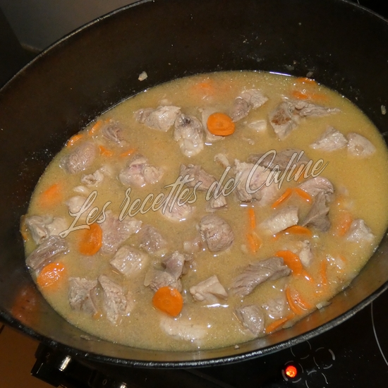 Sauté de porc à la crème de moutarde11