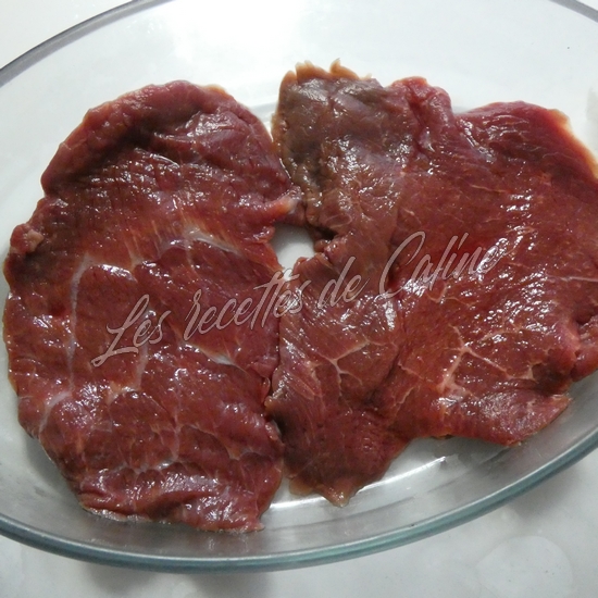 Steak de bœuf mariné à la bière et moutarde10