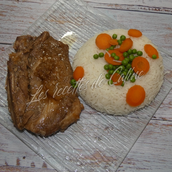 Côte de porc à la chinoise15