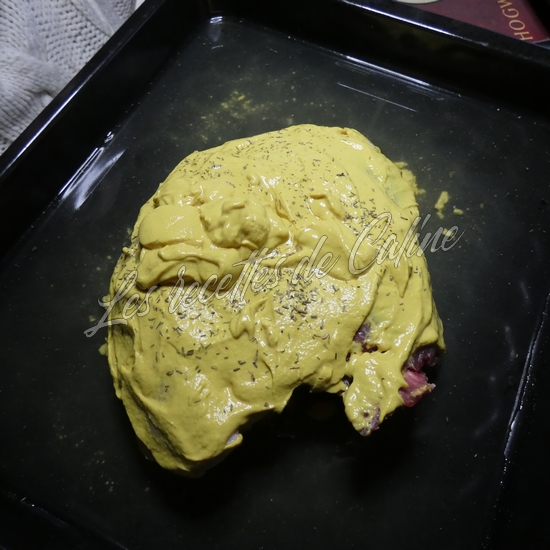 Rouelle de porc à la moutarde04