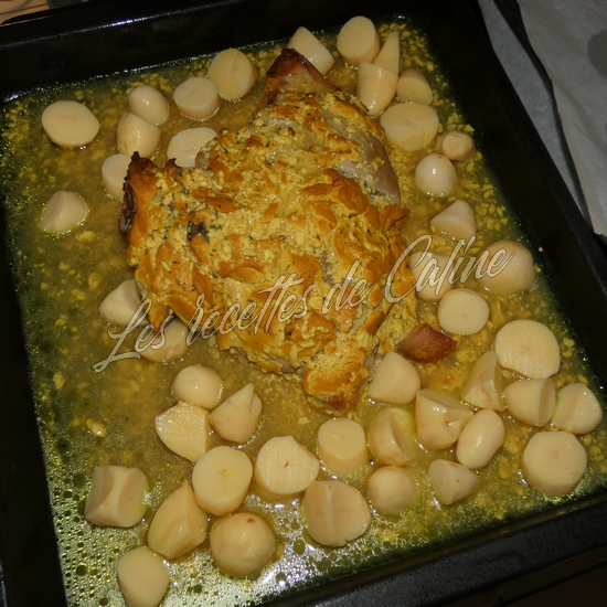 Rouelle de porc à la moutarde06