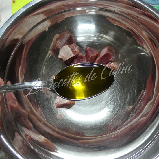 Brochettes de filet de porc sauce soja, semoule et légumes02