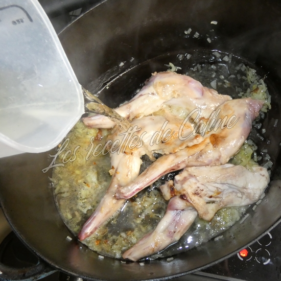 Cassolettes de lapin au munster et vin blanc07