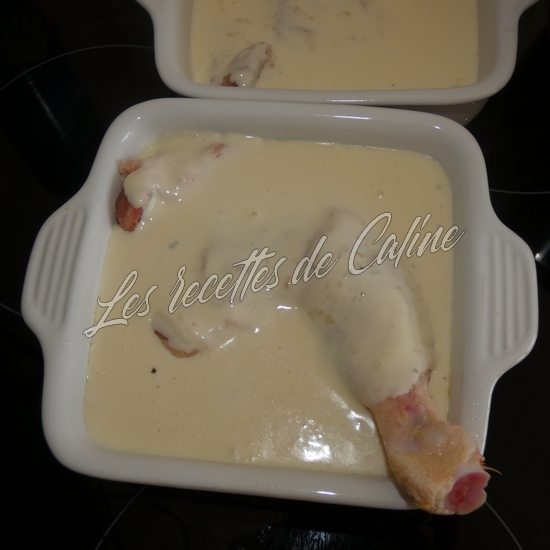 Cuisse de poulet à la crème de Maroilles07