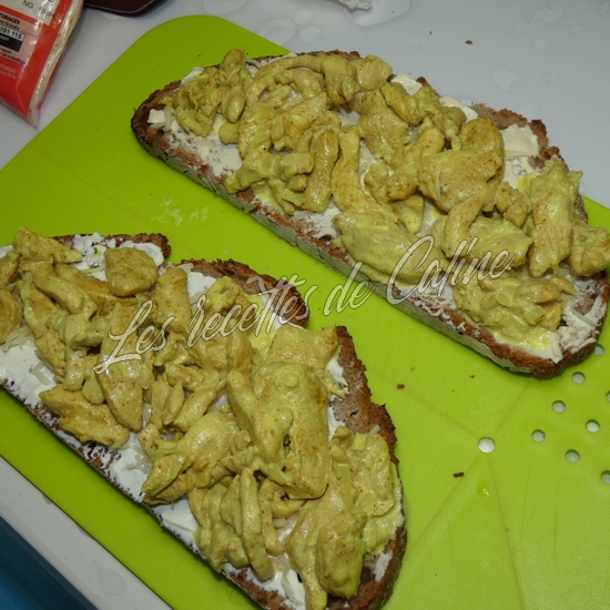 Bruschetta Poulet Curry et Chèvre16