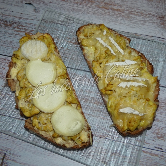 Bruschetta Poulet Curry et Chèvre20