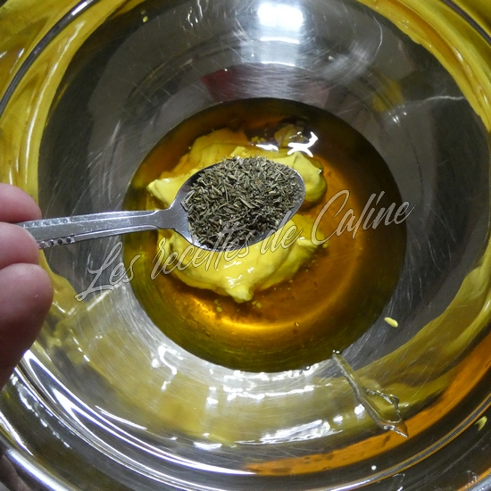 Coquelet à la moutarde et au miel à l’air fryer05