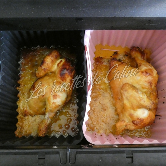 Coquelet à la moutarde et au miel à l’air fryer10